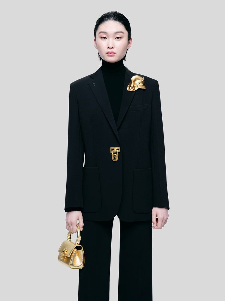 Iconic Padlock | Schiaparelli Ready-to-Wear E-SHOP Jacket - Maison 