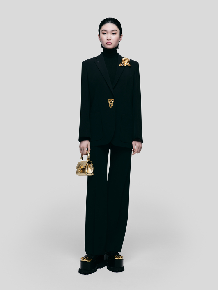Schiaparelli - | Padlock Jacket Ready-to-Wear Iconic Maison E-SHOP -