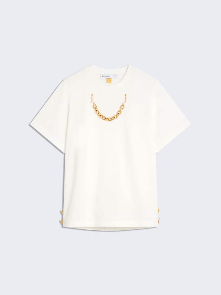 Chain Detail T-Shirt - Ready to Wear