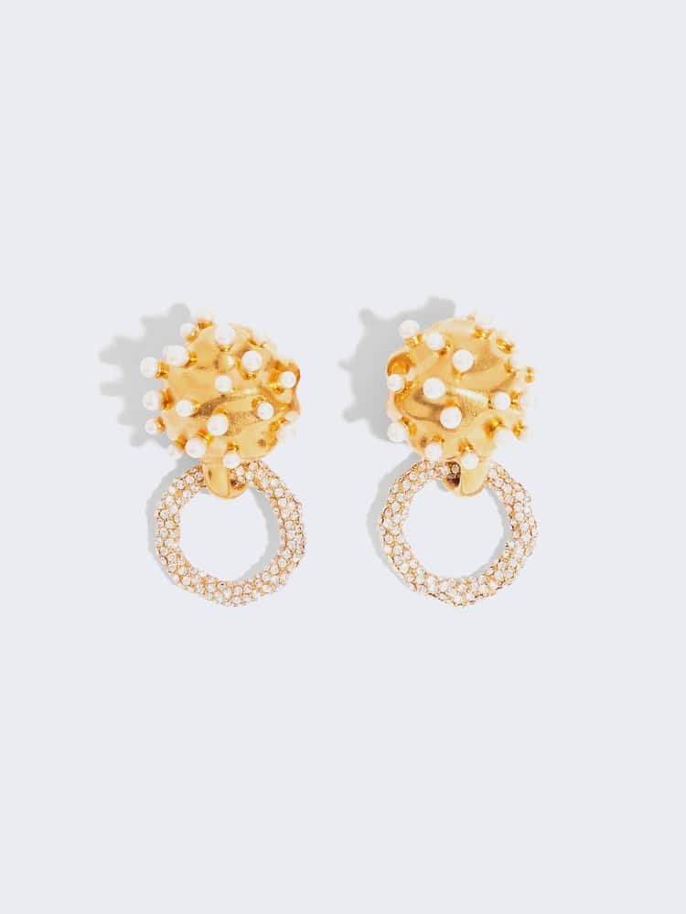 Bursting Pearls Earrings - E-SHOP - Ready-to-Wear